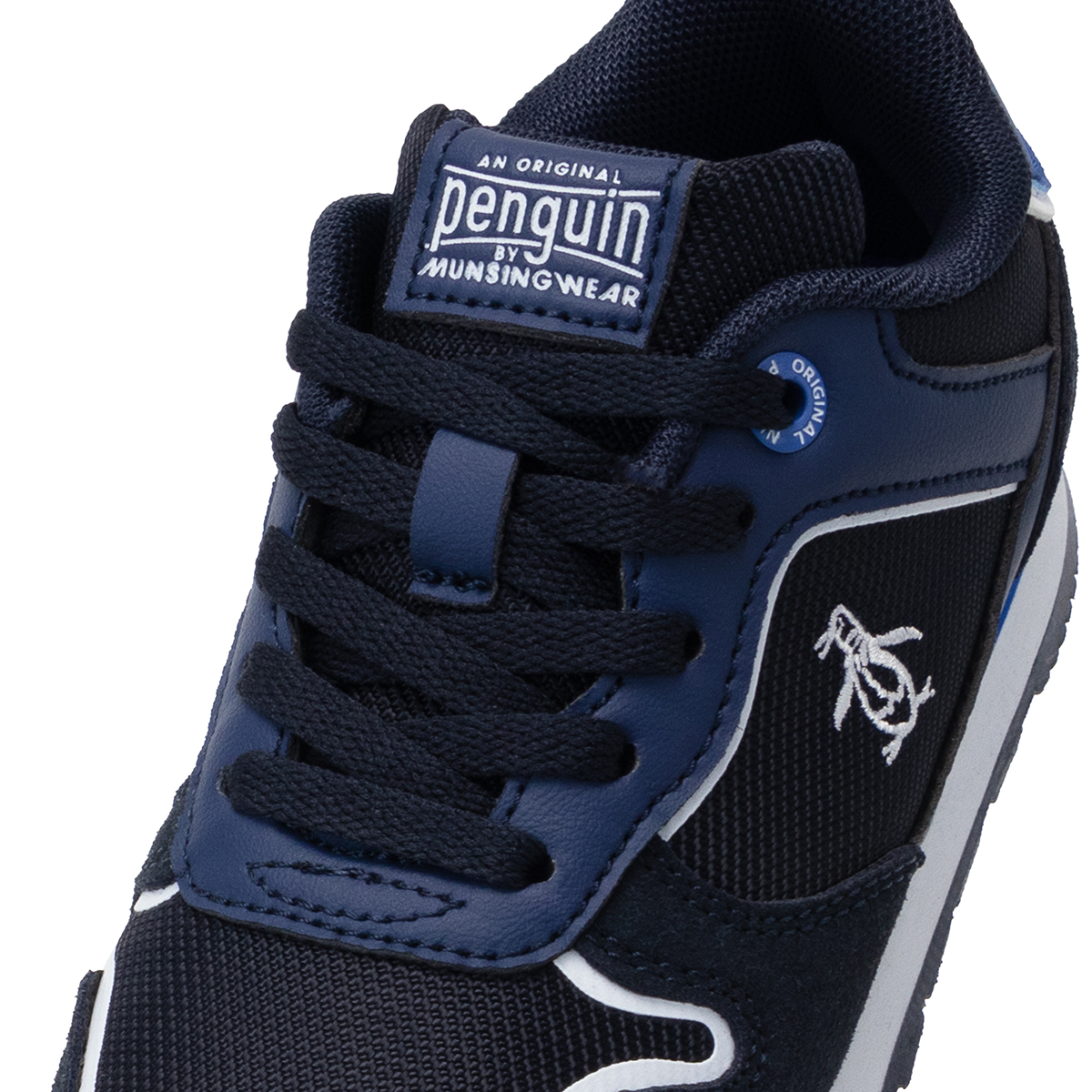 Foto 8 pulgar | Tenis Original Penguin Style Calder Azul Marin O Para Niño