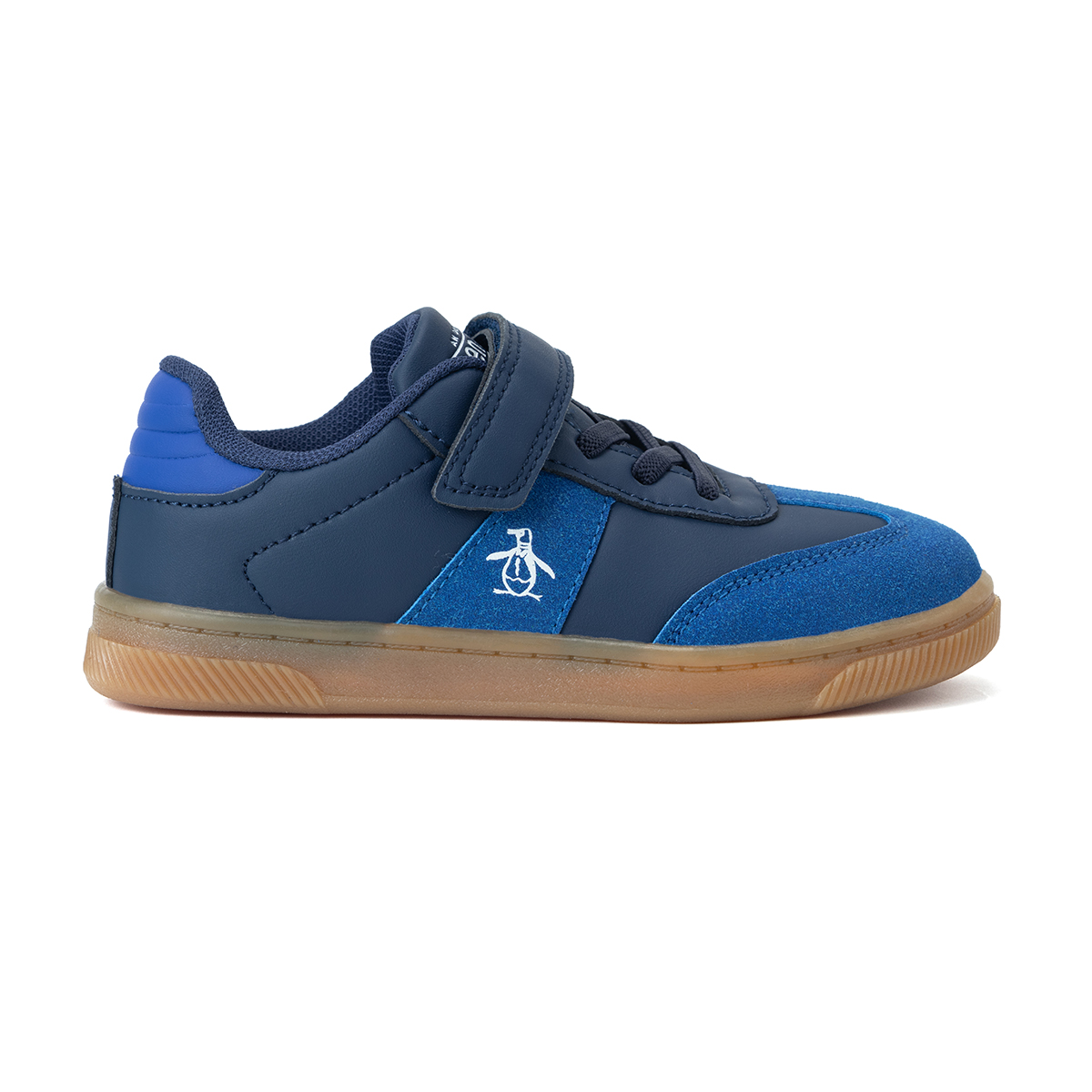 Foto 3 pulgar | Tenis Casuales Original Penguin Style Gael Azul Marino Para Niño