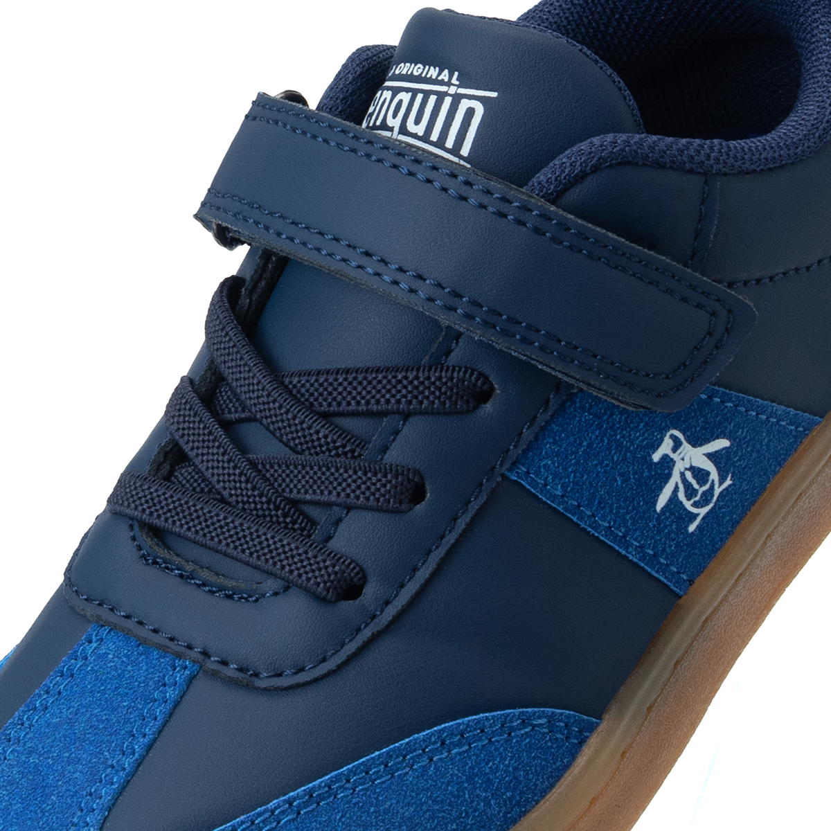 Foto 8 pulgar | Tenis Casuales Original Penguin Style Gael Azul Marino Para Niño