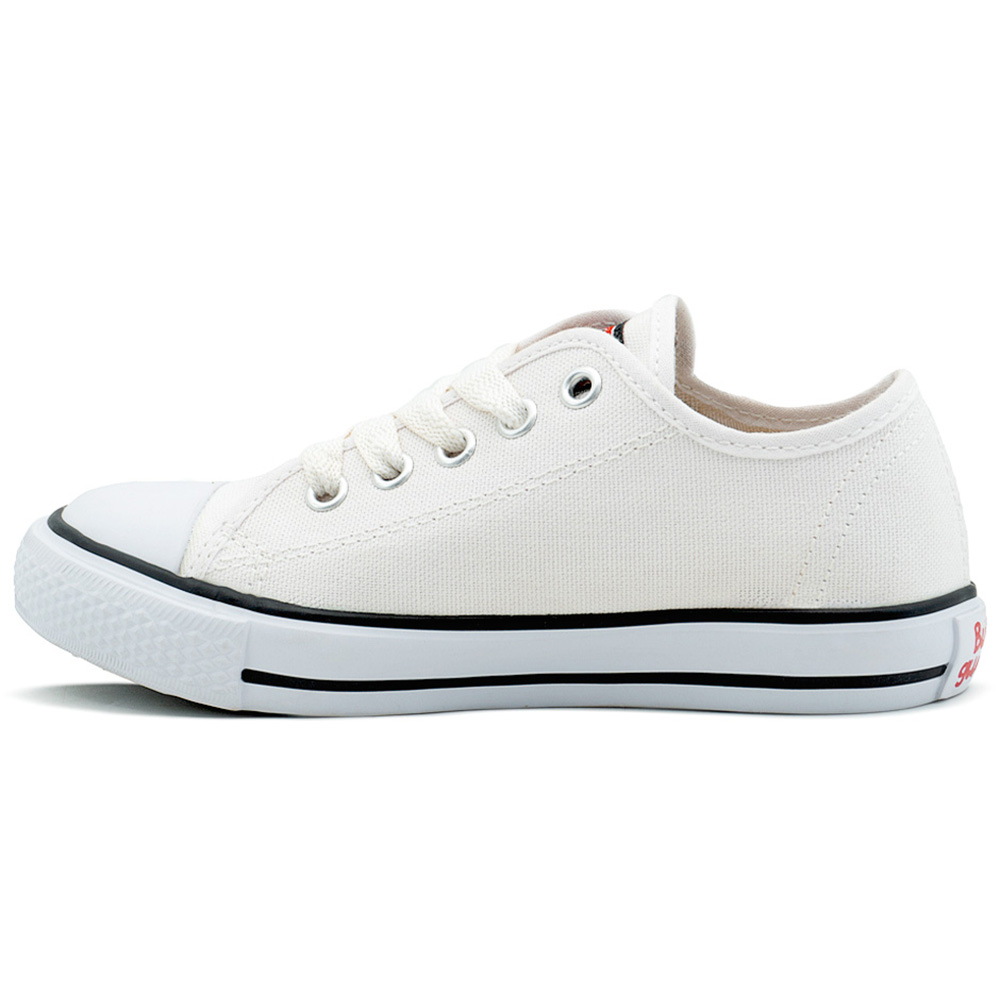 Foto 3 pulgar | Tenis Bubble Gummers Harry Choclo Lona Blanco Para Niño