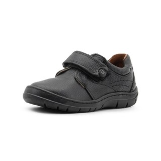 Foto 3 | Zapato Escolar Para Niño Dogi De Piel Con Puntera Cosidos Negro