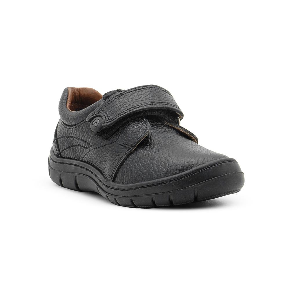 Foto 5 pulgar | Zapato Escolar Para Niño Dogi De Piel Con Puntera Cosidos Negro