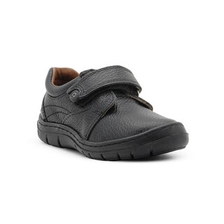 Foto 4 | Zapato Escolar Para Niño Dogi De Piel Con Puntera Cosidos Negro