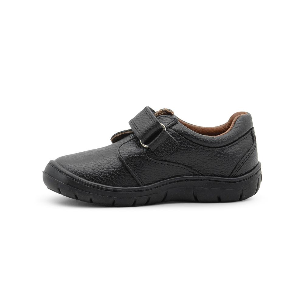 Foto 6 pulgar | Zapato Escolar Para Niño Dogi De Piel Con Puntera Cosidos Negro