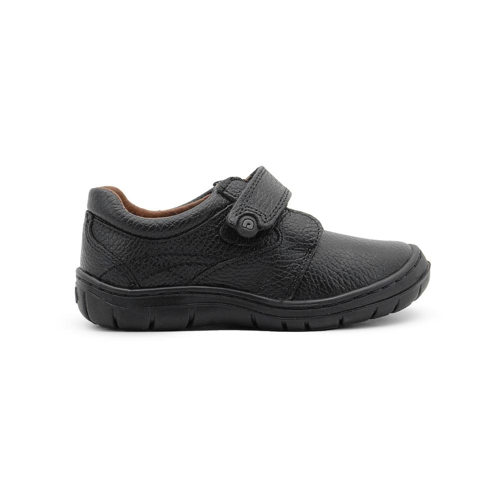 Foto 6 | Zapato Escolar Para Niño Dogi De Piel Con Puntera Cosidos Negro