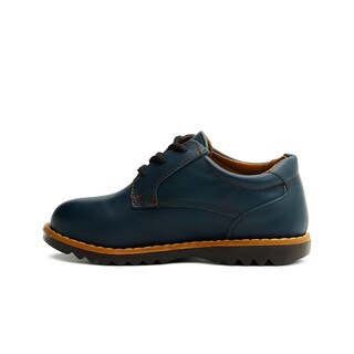 Foto 5 | Zapato Casual Bostoniano Marino Derby Piel Audaz Niño 13-18 Azul