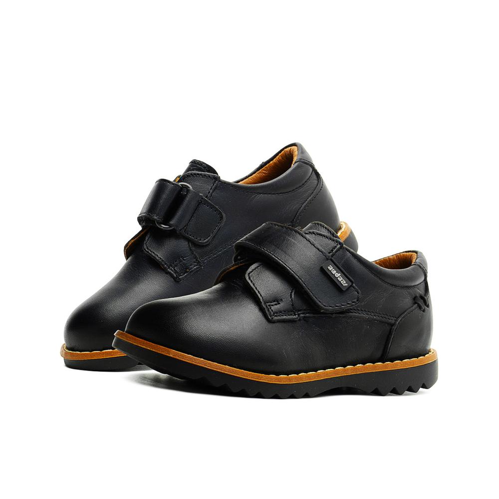 Foto 2 pulgar | Zapato Audaz Derby Niño Piel Ajuste Velcro Color Negro 13-18 Negro