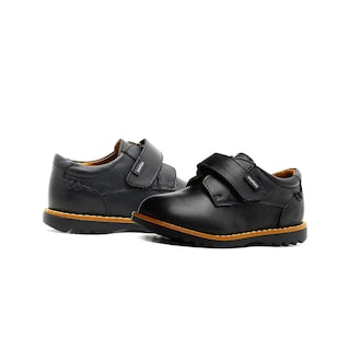 Foto 2 | Zapato Audaz Derby Niño Piel Ajuste Velcro Color Negro 13-18 Negro