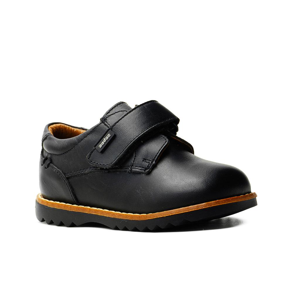 Foto 5 pulgar | Zapato Audaz Derby Niño Piel Ajuste Velcro Color Negro 13-18 Negro