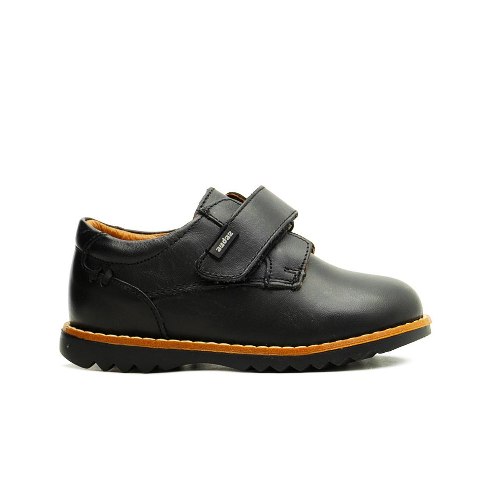 Foto 7 pulgar | Zapato Audaz Derby Niño Piel Ajuste Velcro Color Negro 13-18 Negro