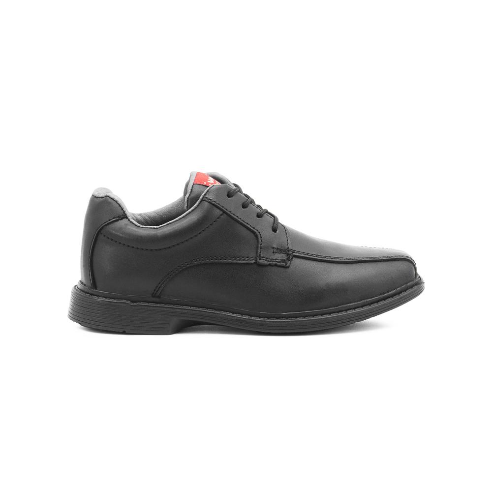 Foto 7 pulgar | Zapato Escolar Para Niño Vavito De Piel Con Antiderrapante Negro