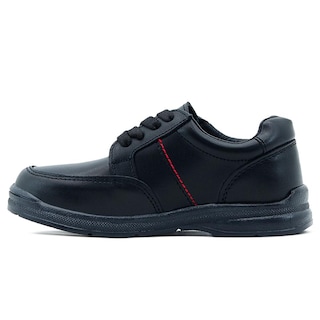 Foto 5 | Zapato Niño Escolar Piel Bambino Negro Antiderrapante 18-25 Negro