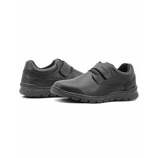 Foto 3 | Zapato Escolar Choclo Chabelo Para Niño Antiderrapante Negro Negro