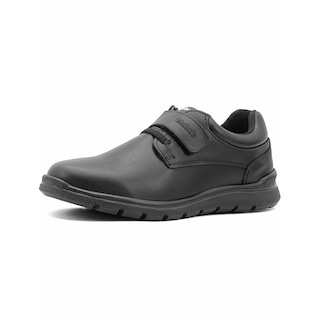 Foto 4 | Zapato Escolar Choclo Chabelo Para Niño Antiderrapante Negro Negro
