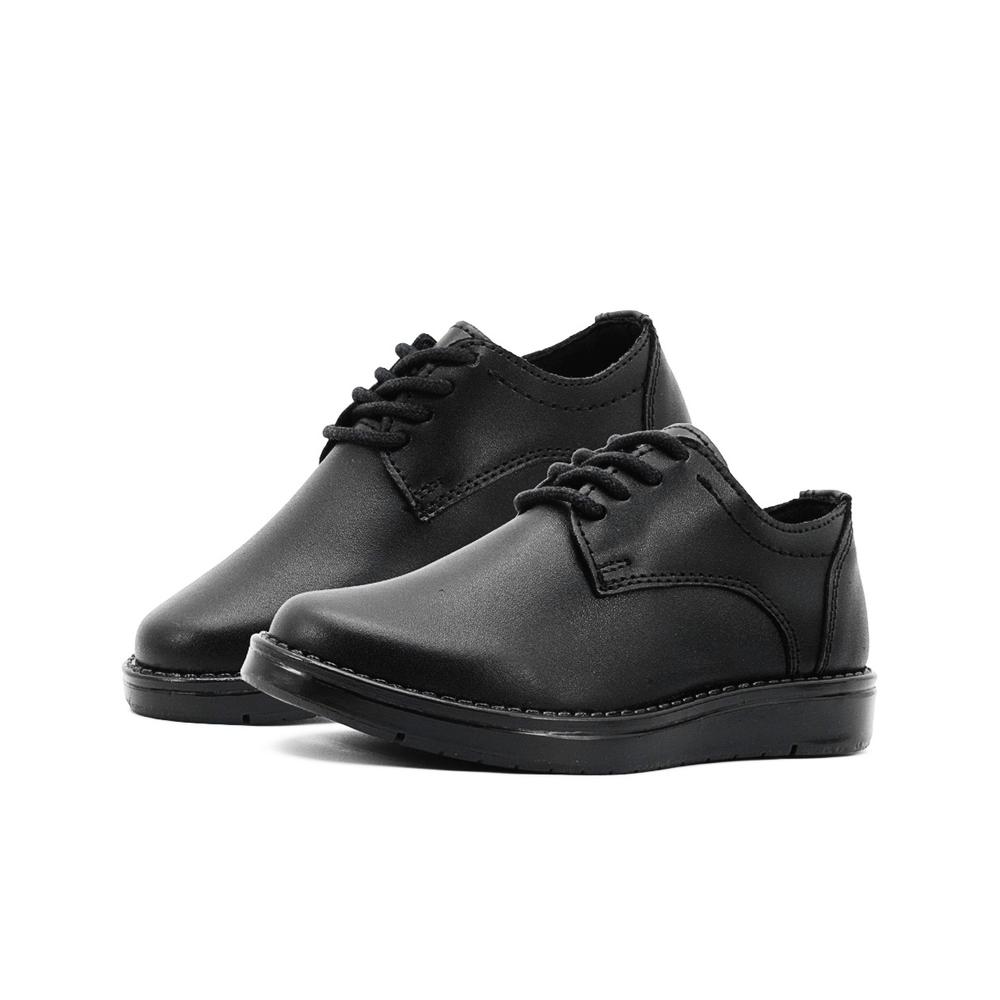 Foto 3 pulgar | Zapato Escolar Oxford Para Niño Chabelo Negro De Piel Negro