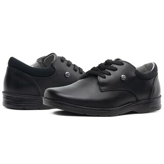 Foto 2 | Zapato Escolar Choclo Agujeta Para Niño Karsten Negro Negro