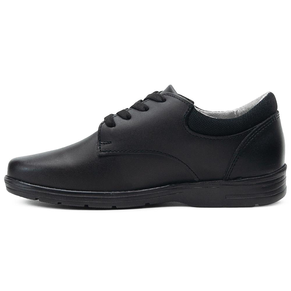 Foto 5 pulgar | Zapato Escolar Choclo Agujeta Para Niño Karsten Negro Negro