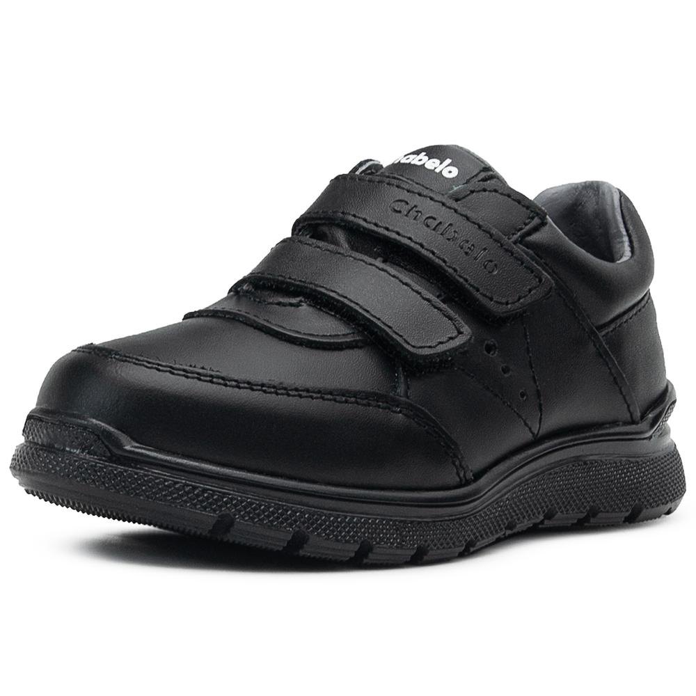 Foto 4 pulgar | Zapatos Escolares Chabelo Para Niños Con Ajuste Velcro 15-26 Negro