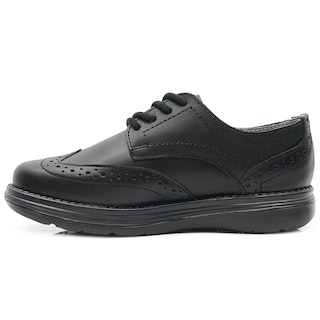 Foto 5 | Zapato Escolar Bostoniano Comodos Piel Para Niño Negro