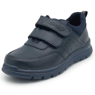 Foto 3 | Zapato Chabelo Casual Niño Piel Antiderrapante Marino Velcro Azul Marino