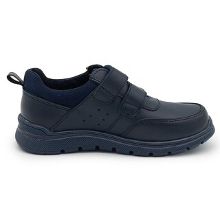 Foto 5 | Zapato Chabelo Casual Niño Piel Antiderrapante Marino Velcro Azul Marino
