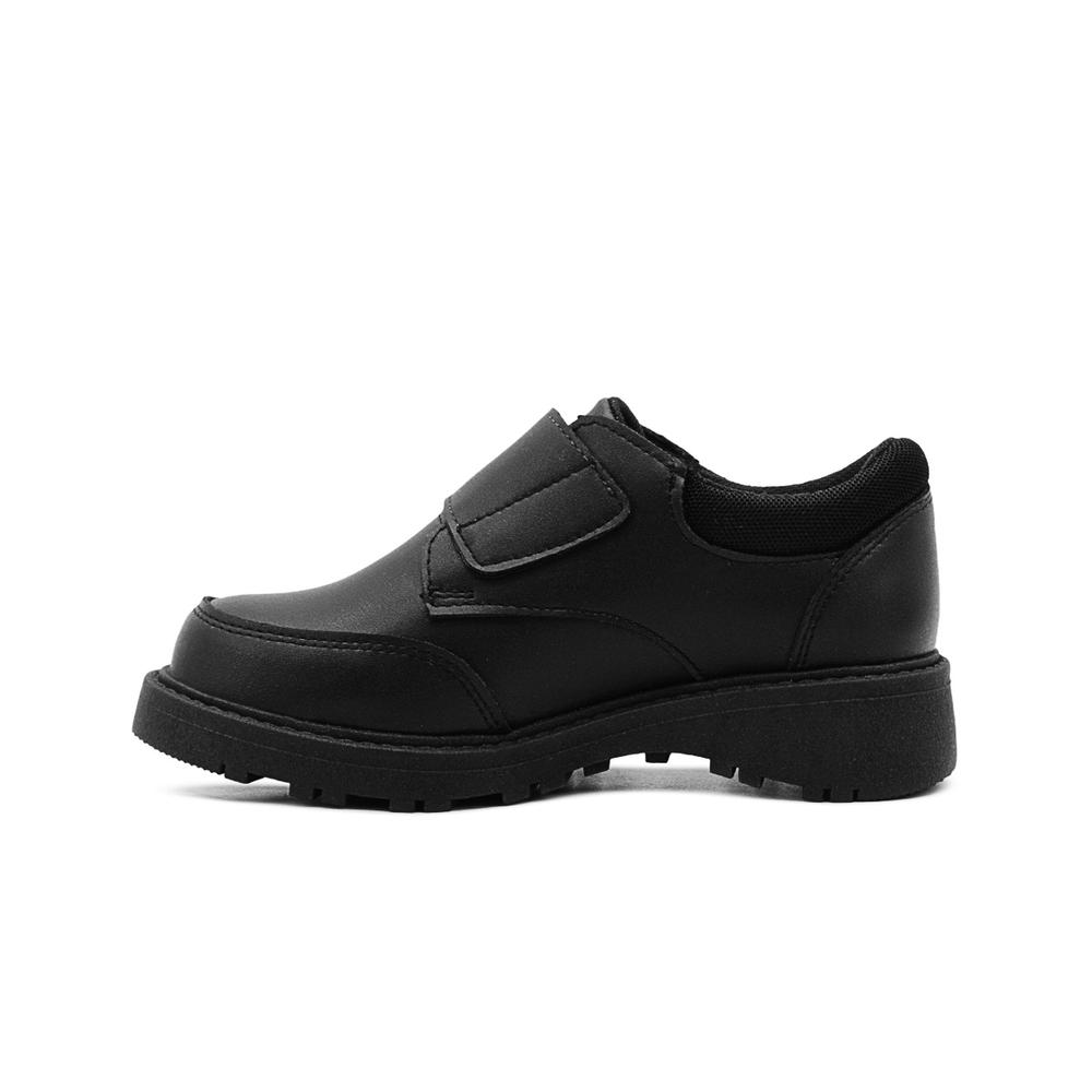 Foto 5 | Zapato Oxford Escolar Para Niño De Piel Con Antiderrapante Negro