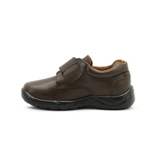 Foto 6 | Zapato Escolar Para Niño Audaz 100% Piel Con Soporte De Arco Cafe