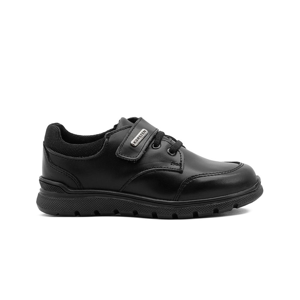 Foto 7 pulgar | Zapato Ninos Escolar Para Niño Elegante Casual Color Negro Negro