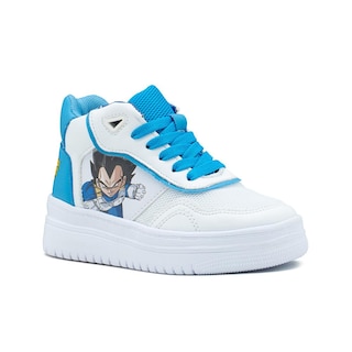 Foto 1 | Tenis Niño Bota Color Blanco Dragon Ball Z Vegueta 18-24 Blanco