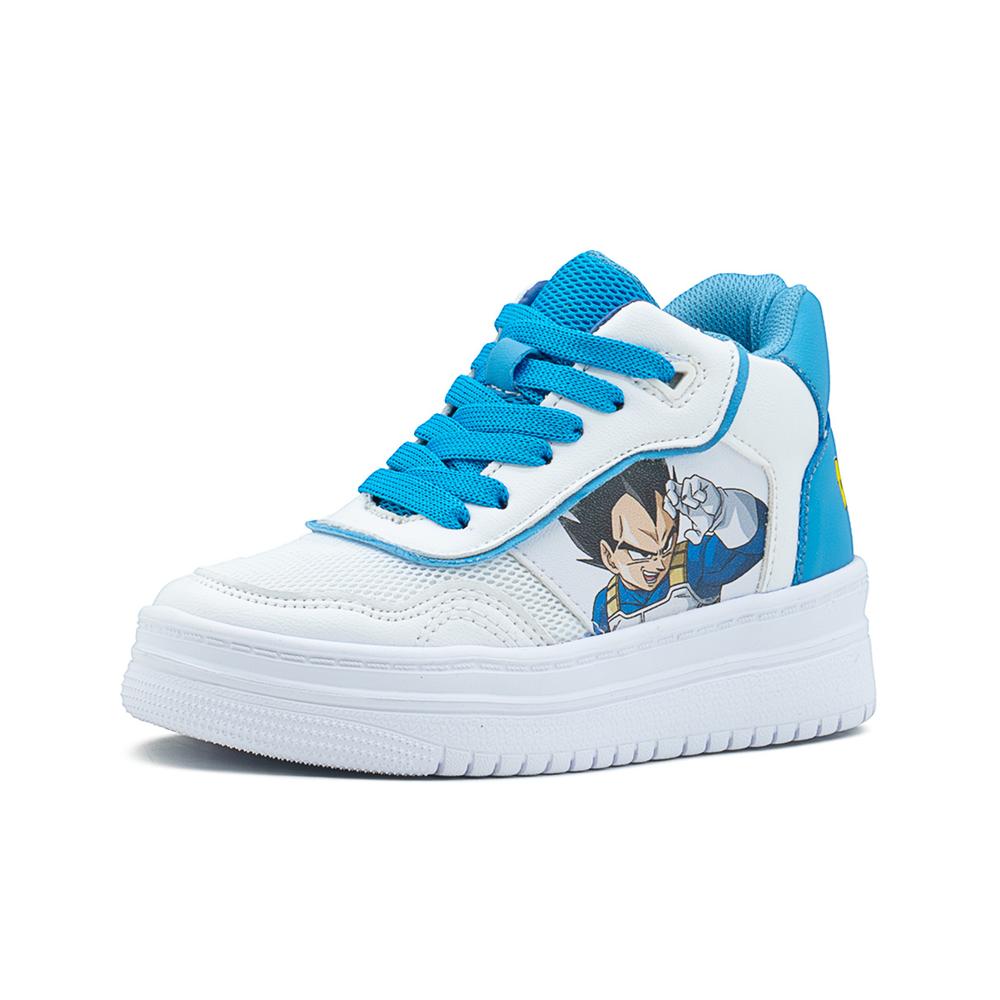 Foto 5 pulgar | Tenis Niño Bota Color Blanco Dragon Ball Z Vegueta 18-24 Blanco