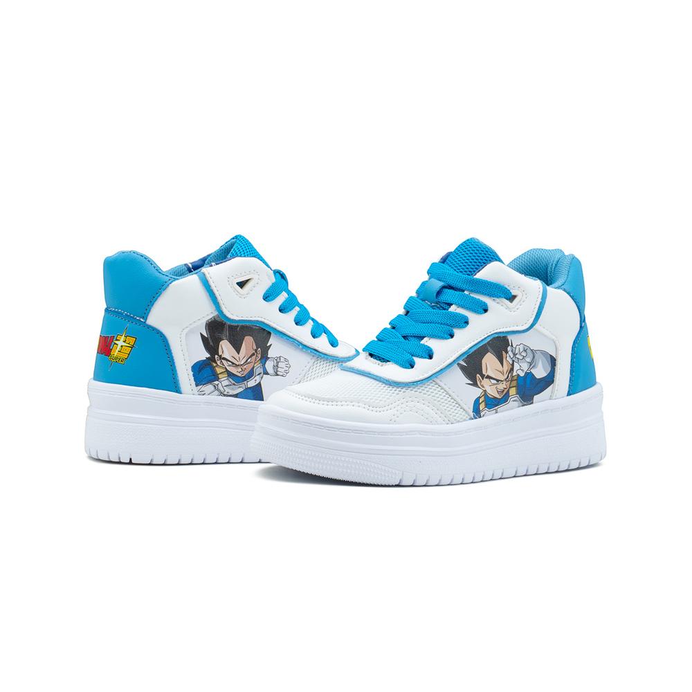 Foto 5 | Tenis Niño Bota Color Blanco Dragon Ball Z Vegueta 18-24 Blanco