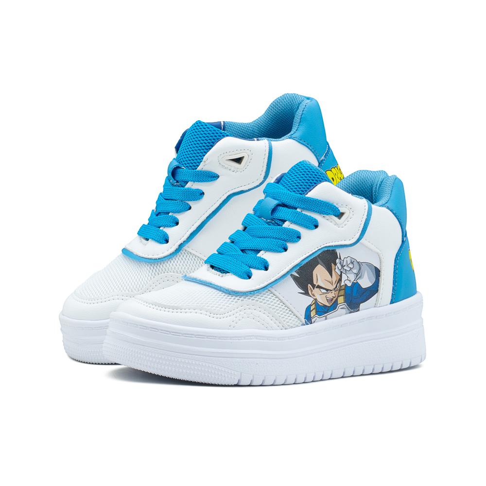 Foto 6 | Tenis Niño Bota Color Blanco Dragon Ball Z Vegueta 18-24 Blanco