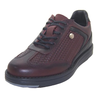 Foto 1 | Zapato Mocasin Niño Chabelo Piel Guinda/negro 22-26 Cafe