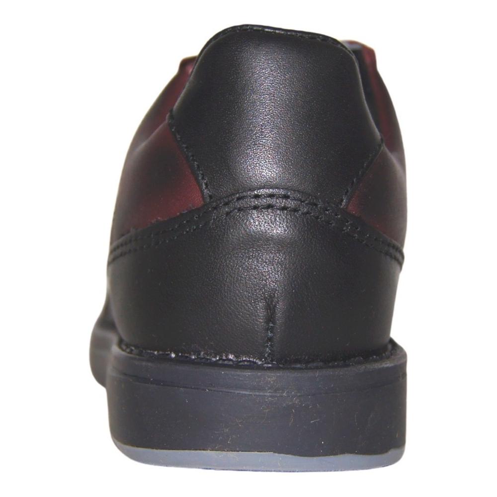 Foto 6 pulgar | Zapato Mocasin Niño Chabelo Piel Guinda/negro 22-26 Cafe