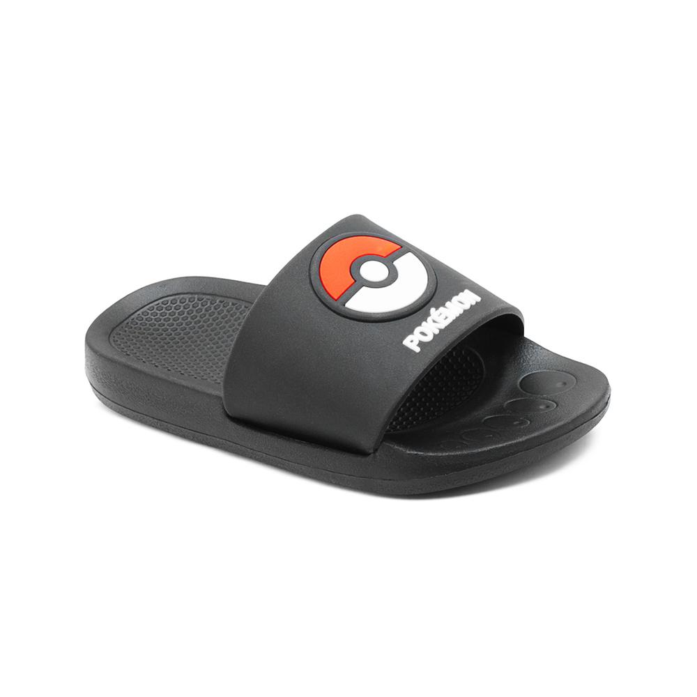 Foto 2 pulgar | Sandalia Pokemon  Gamer Pokebola Gamer Color Negro 18-21 Negro