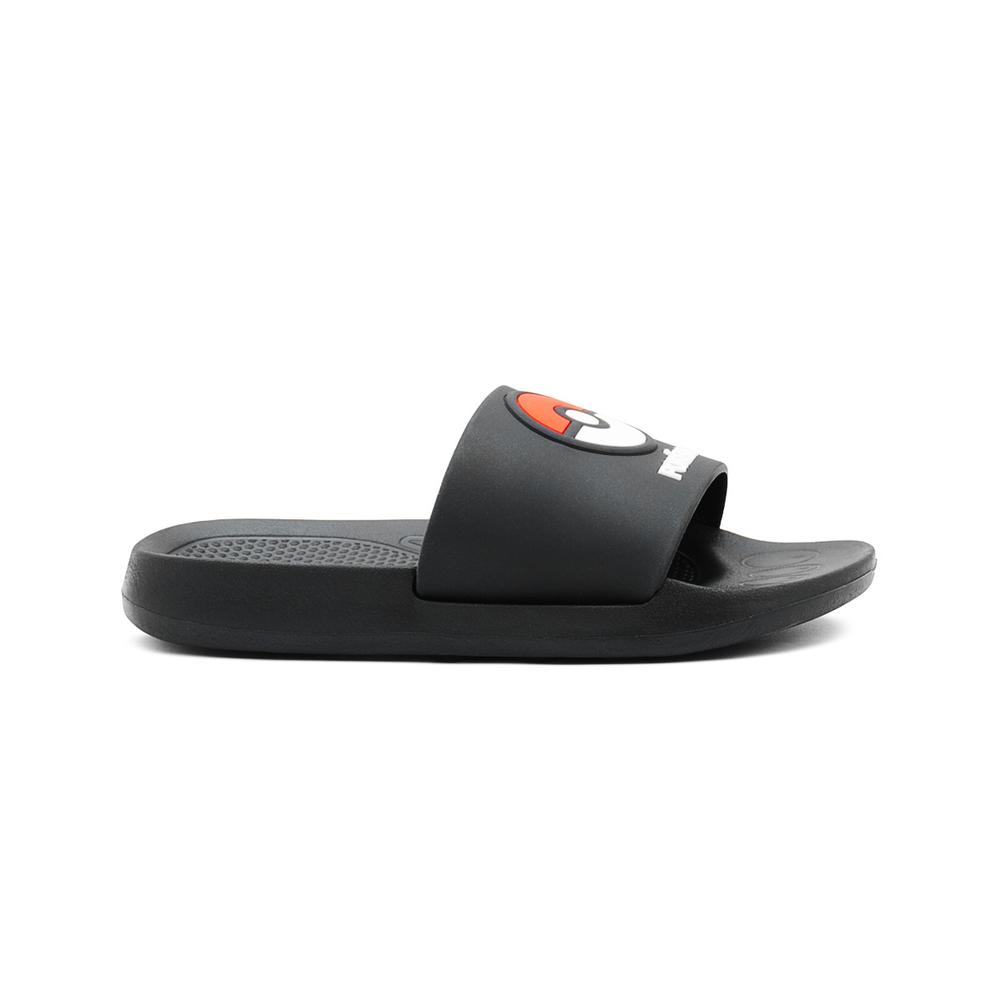Foto 4 pulgar | Sandalia Pokemon  Gamer Pokebola Gamer Color Negro 18-21 Negro