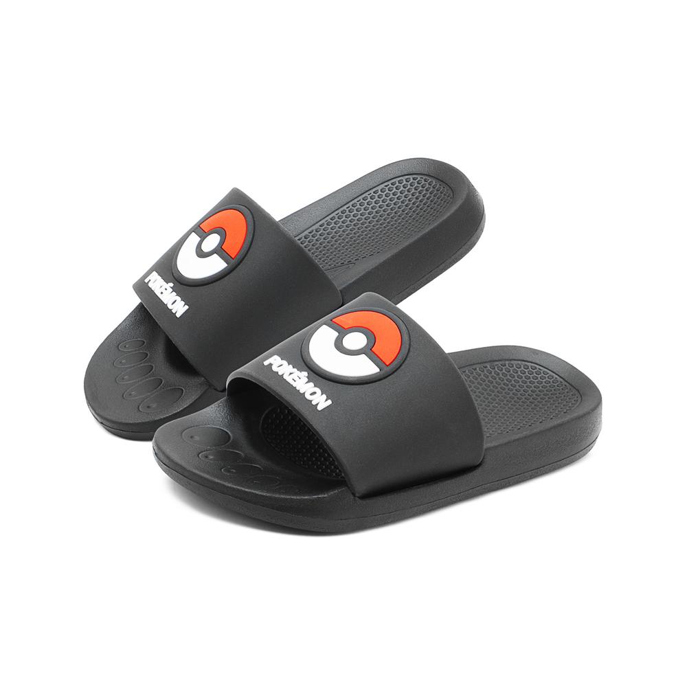 Foto 7 pulgar | Sandalia Pokemon  Gamer Pokebola Gamer Color Negro 18-21 Negro