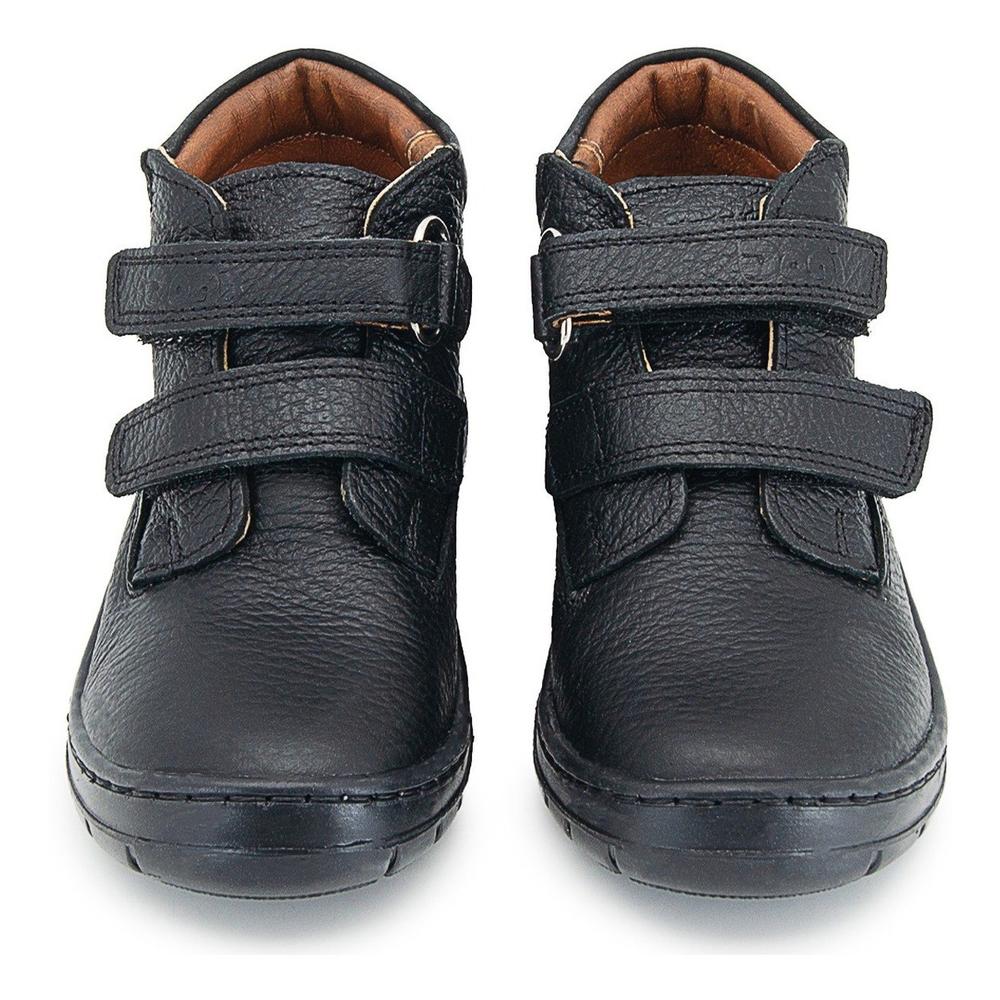 Foto 6 pulgar | Zapato Botin Niño Piel Color Negro Dogi Contactel 22-25.5 Negro