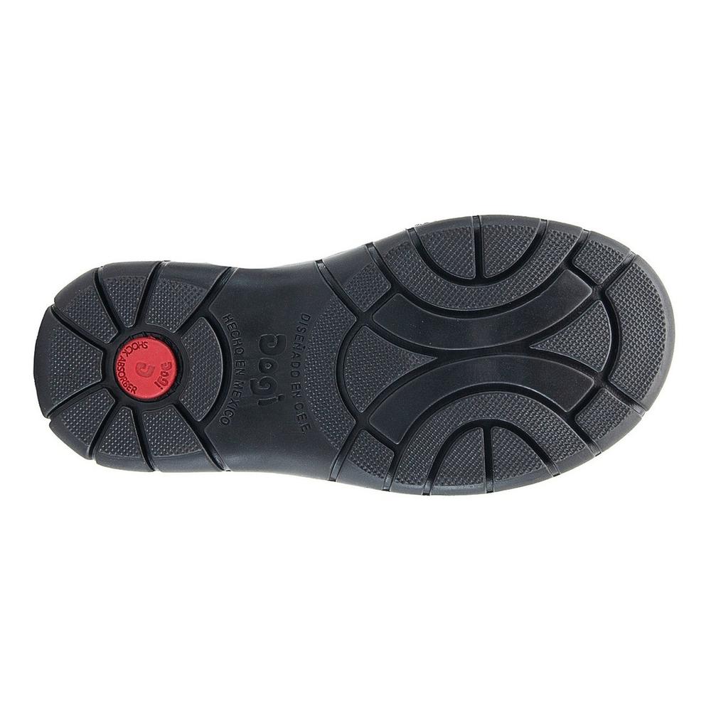 Foto 7 pulgar | Zapato Botin Niño Piel Color Negro Dogi Contactel 22-25.5 Negro