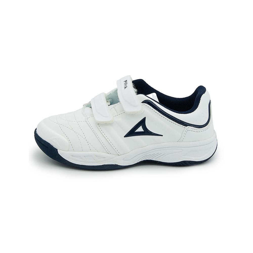 Foto 5 | Tenis Para Niño Pirma  Escolar Doble Contactel Color Blanco Blanco