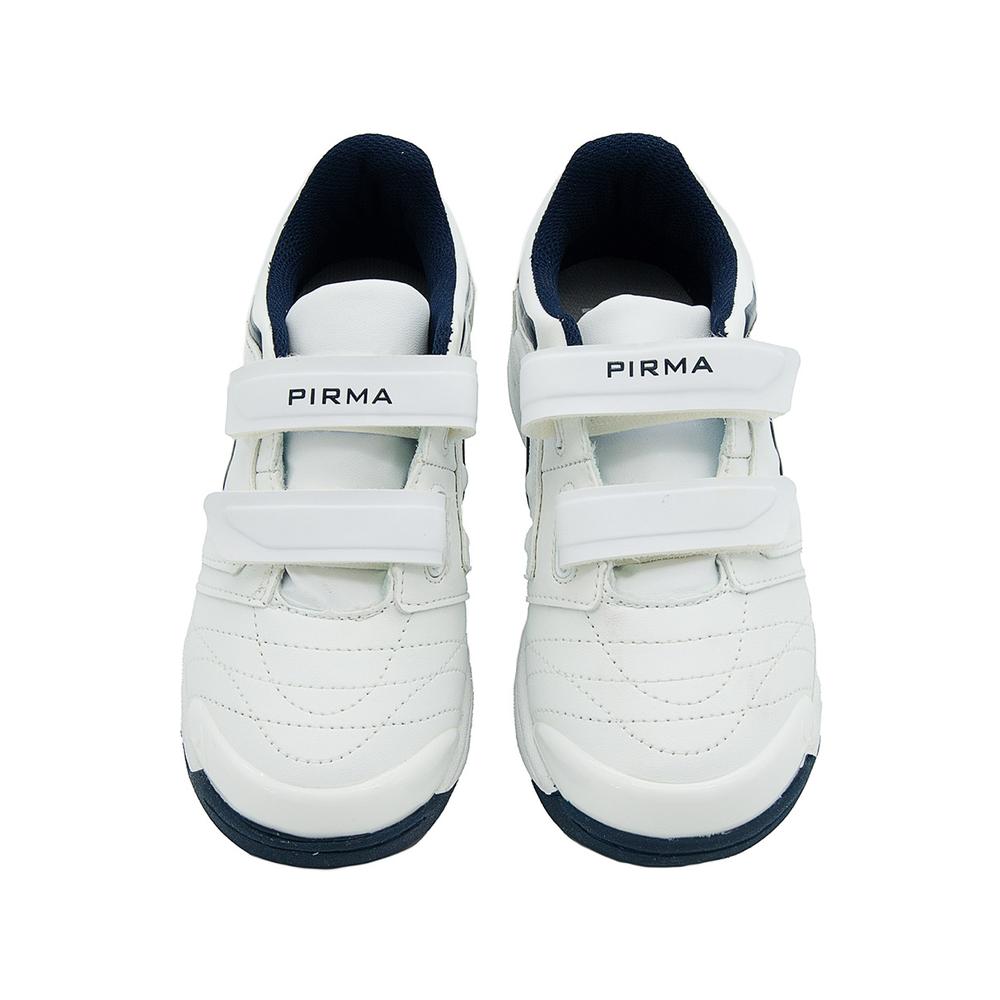 Foto 6 | Tenis Para Niño Pirma  Escolar Doble Contactel Color Blanco Blanco