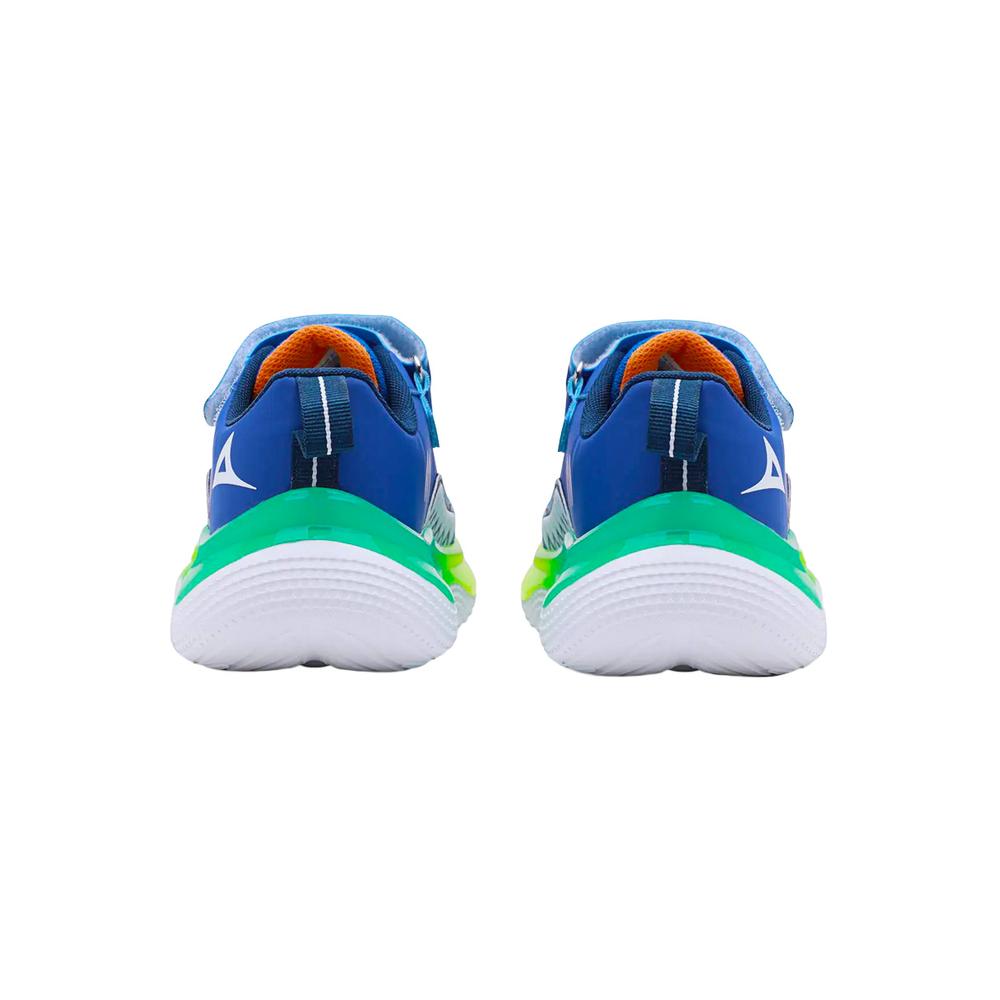 Foto 3 pulgar | Tenis Para Niño Pirma  Con Luces Dinosaurio Color Azul Rey Azul