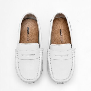 Foto 3 | Moramora Zapato Casual Para Niño Blanco