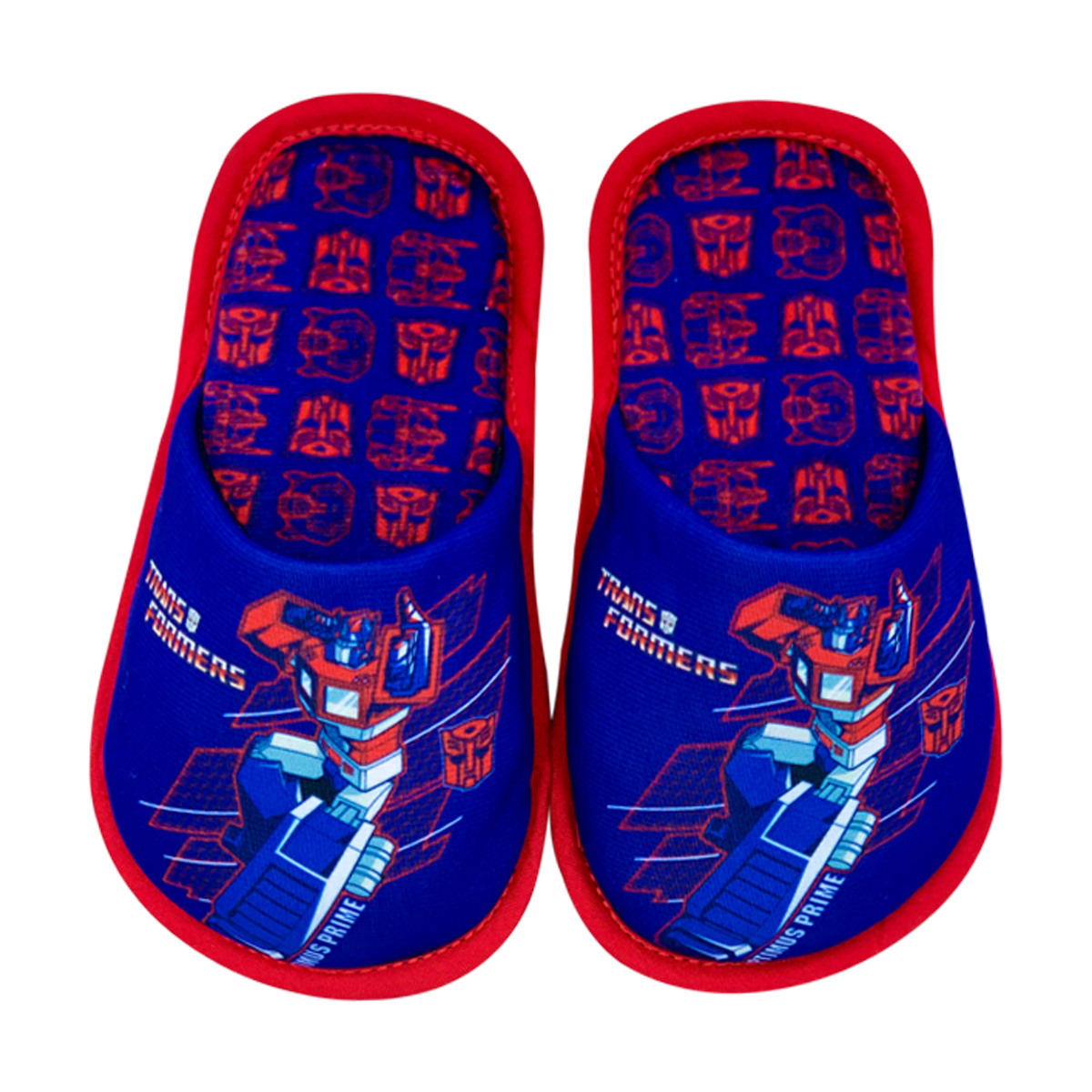 Foto 3 pulgar | Pantufla Hasbro Infantil Optimus Prime Azul