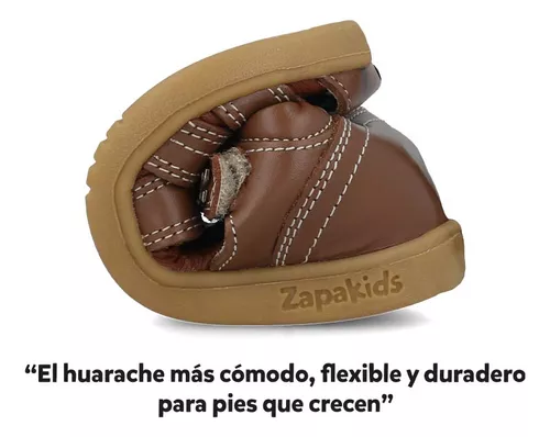 Foto 7 pulgar | Sandalias Zapakids K36910-1-b Cafés para Niño