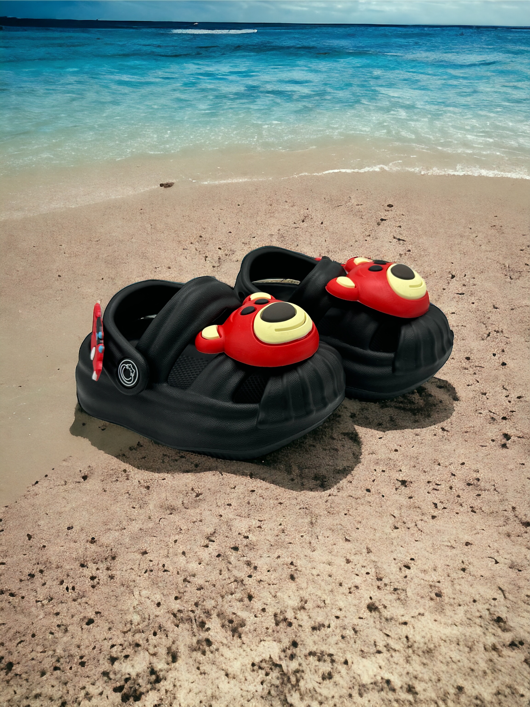 Foto 4 pulgar | Sandalias Irsoe Negras para Niño