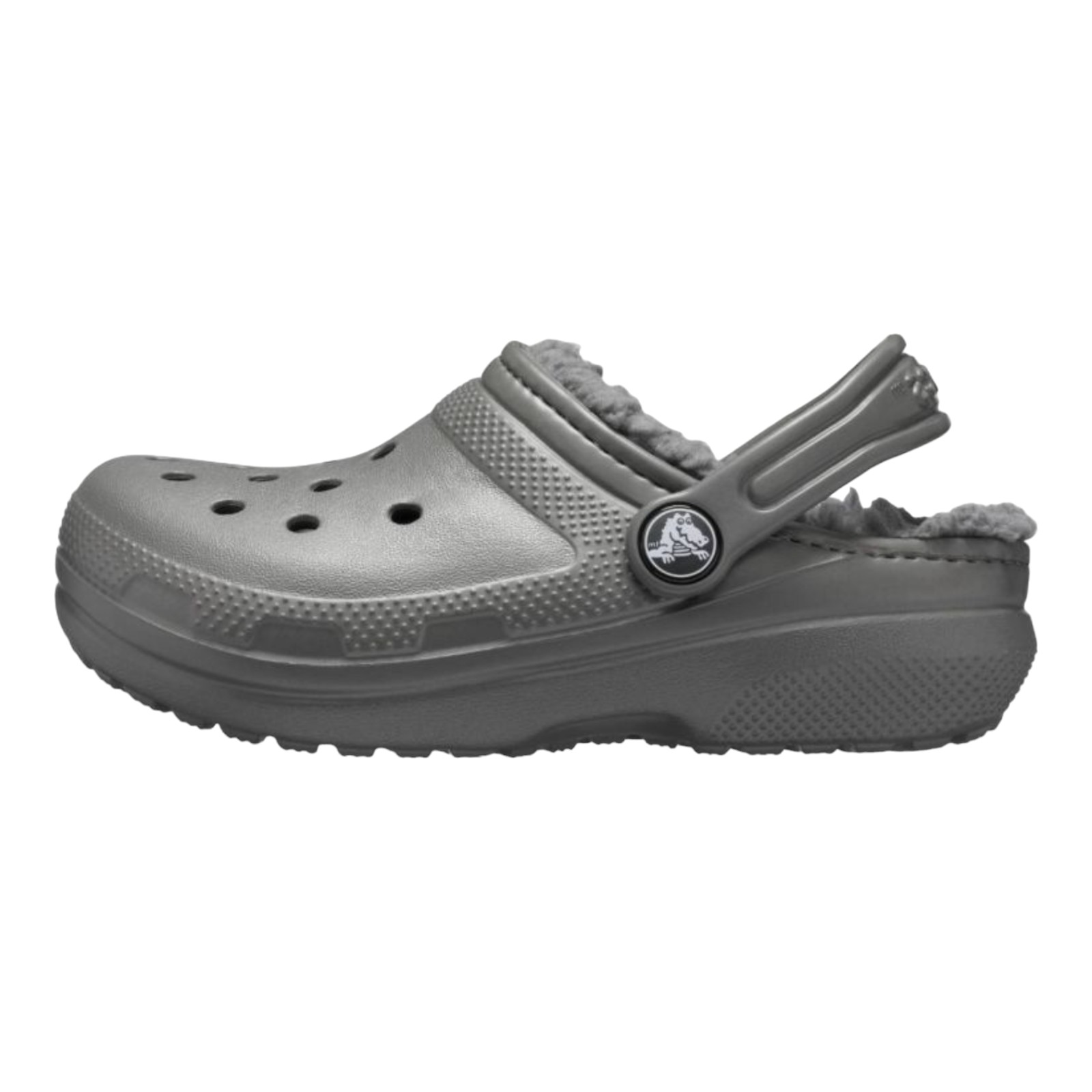 Foto 3 pulgar | Sandalias Crocs Grises para Niño