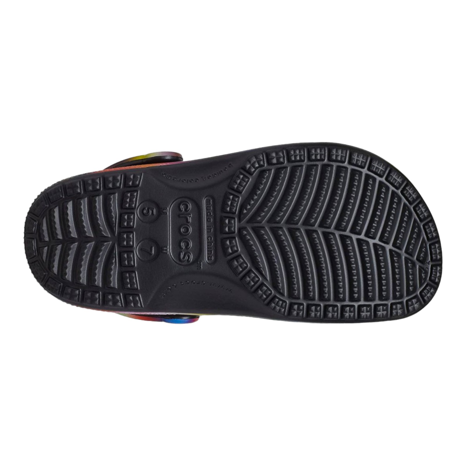 Foto 6 pulgar | Sandalias Crocs Negros Unisex