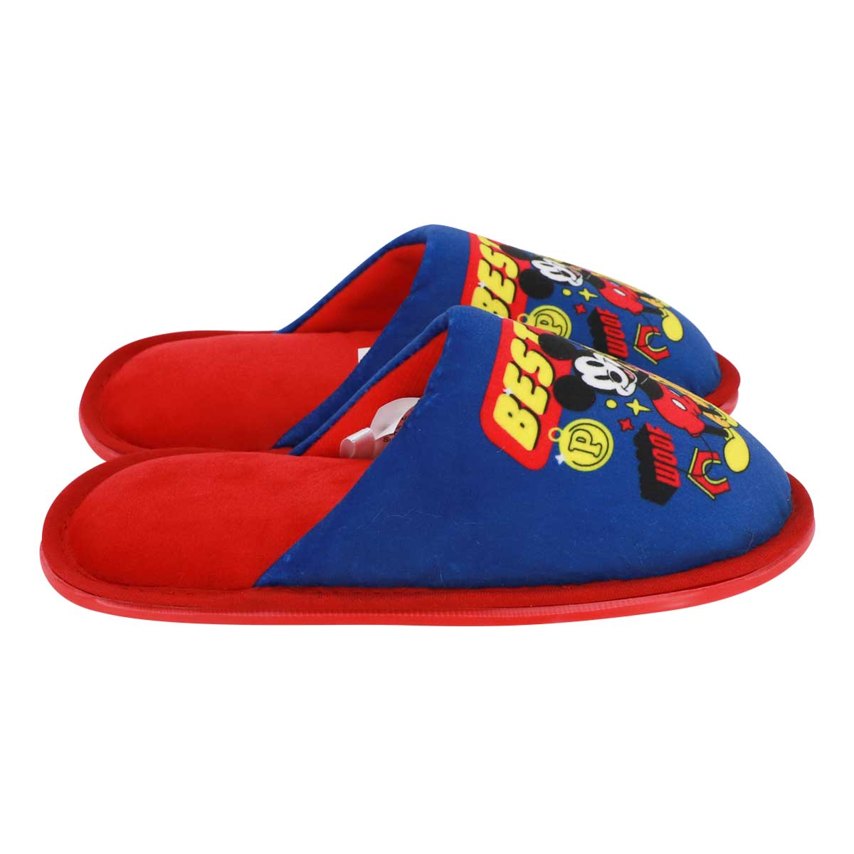 Foto 4 pulgar | Pantuflas Para Niño Disney Mickey Mouse