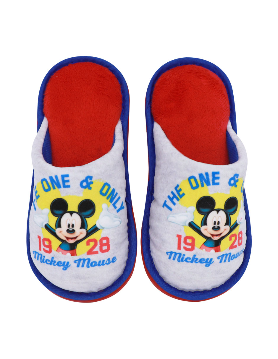 Pantuflas Para Niño Disney Mickey Mouse